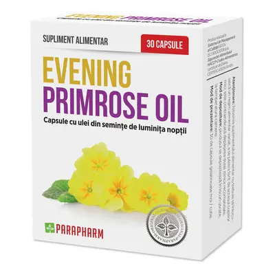 Aceite de onagra, 30 cápsulas, Parapharm