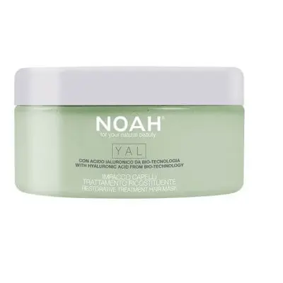 Mascarilla de tratamiento capilar con ácido hialurónico para la regeneración - Yal, 200 ml, Noah