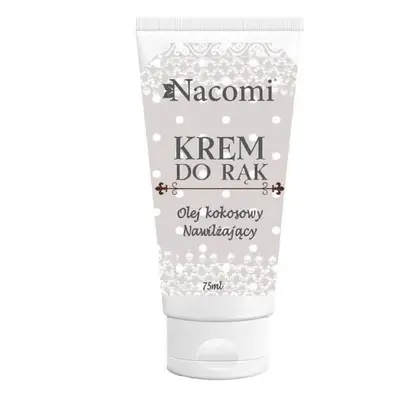Nacomi, crema de manos hidratante, aceite de coco, 85 ml