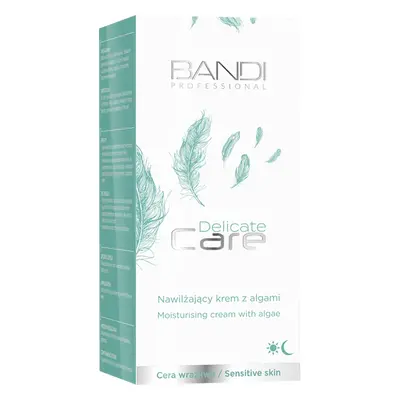 Bandi Delicate Care, crema facial hidratante con algas, 50 ml