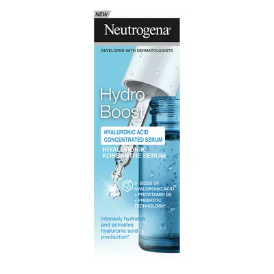 Neutrogena Hydro Boost, suero concentrado con ácido hialurónico, 15 ml