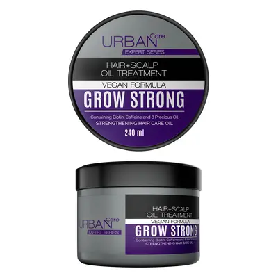 Aceite de tratamiento capilar con biotina y cafeína, 240 ml, Urban Care