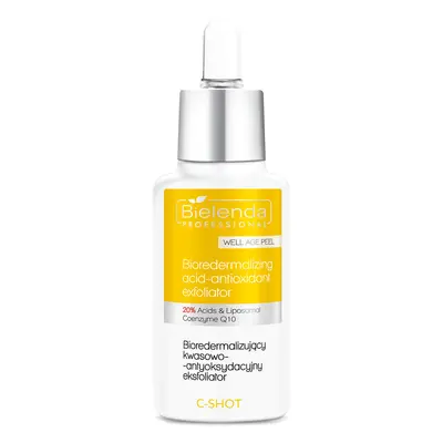 Bielenda C-Shot, exfoliante ácido-antioxidante 20%, 30 ml