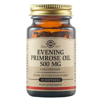 Aceite de onagra 500 mg, 30 cápsulas, Solgar