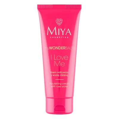 Miya myWONDERBALM I Love Me, crema nutritiva con agua de rosas, 75 ml