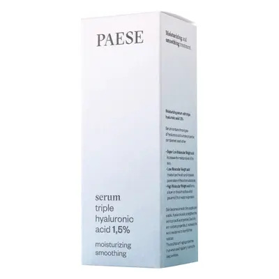 Paese, sérum hidratante con triple ácido hialurónico 1,5%, 30 ml