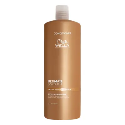 Acondicionador hidratante para cabello seco con escualeno y Omega 9 Ultimate Smooth, 1 litro, Wella Professionals