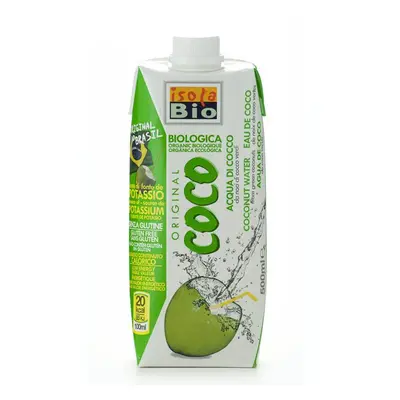 Agua de coco Isola Bio, 500 ml, Isola