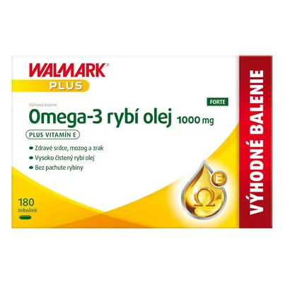 Walmark Omega 3 aceite de pescado FORTE 180 cápsulas