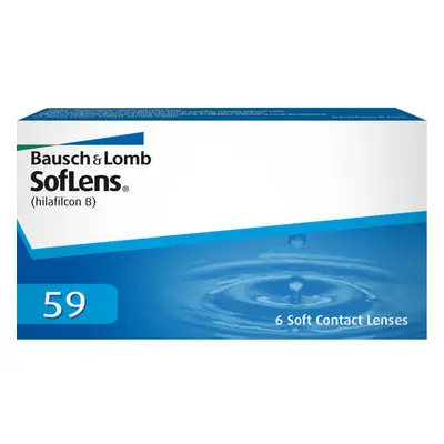 Bausch + Lomb Soflens 59 8.6, lentes de contacto, 30 días, -1.00, 6 piezas