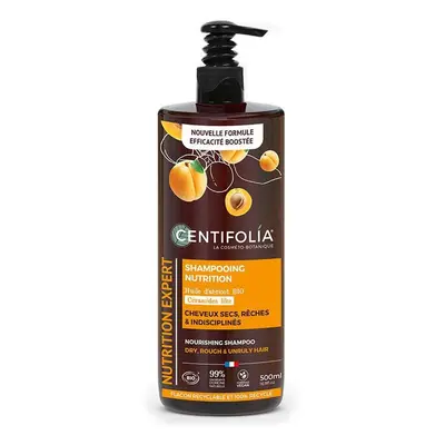 Centifolia Manteca de albaricoque/aceite de jojoba champú crema para cabello seco 500ml