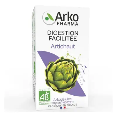 Arkopharma Arkocapsule Ayuda digestiva Alcachofa ecológica 40 cápsulas