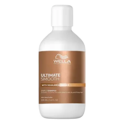 Champú hidratante para cabello seco con escualeno y Omega 9 Ultimate Smooth, 100 ml, Wella Professionals