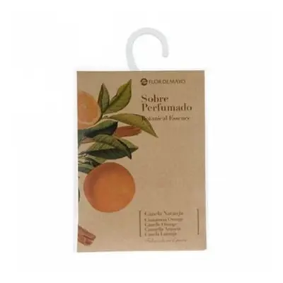 Flor De Mayo Esencia Botánica Canela y Naranja Perfume bolsita, 16g
