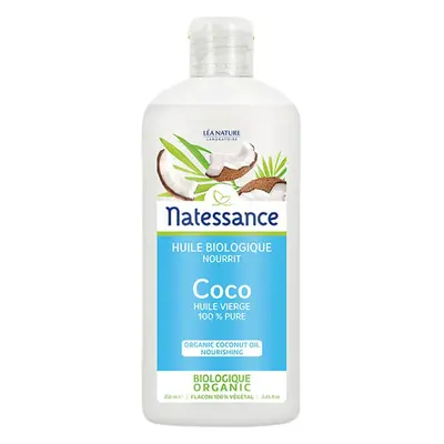 Natessance Aceite de Coco Ecológico 100% Puro 250ml
