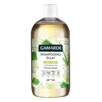 Gamarde Champú Radiante de Aloe Vera Ecológico para cabellos apagados 500ml