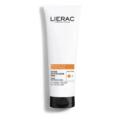 Lierac Protocole Activación de la luminosidad, mascarilla peeling con ácido glicólico, 75 ml