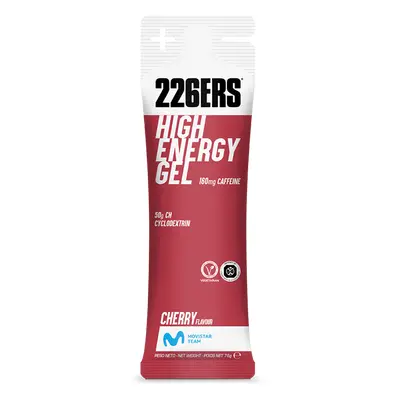 226Ers High Energy Gel Cafeína, gel energético con cafeína, cereza, 76 g