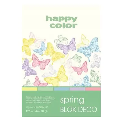 Almohadilla decorativa A4, primavera, 20 hojas