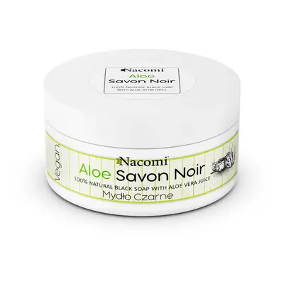 Jabón negro Nacomi con zumo de aloe vera, 125 g