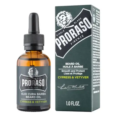 Proraso Aceite para Barba Ciprés & Vetyver, 30ml