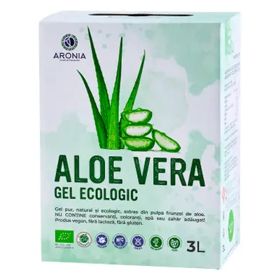 Aronia Charlottenburg Jugo Gel de aloe vera, 3 l