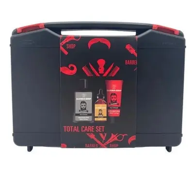 Aurora Barber shop set de regalo Champú 250ml + Acondicionador para después del afeitado 100ml + Aceite para barba 60ml