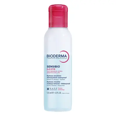 Bioderma Sensibio H2O Ojos, agua micelar, 125 ml
