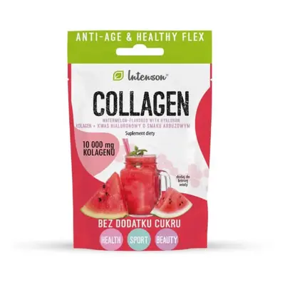 Intenson Colágeno + Ácido Hialurónico sabor sandía, 10,8 g