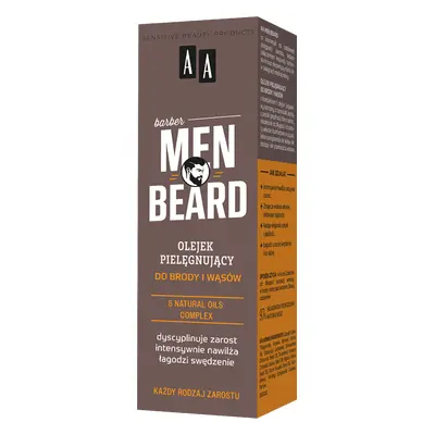 AA Men Aceite Acondicionador para Barba y Bigote 30 ml