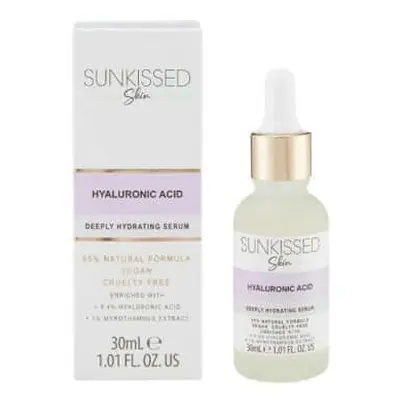 Suero facial, piel bronceada, ácido hialurónico, 30 ml