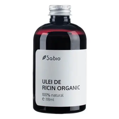 Aceite de ricino ecológico, 118 ml, Sabio