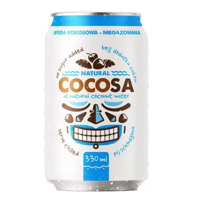 Diet-Food Cocosa Agua Natural, agua de coco, sin gas, 330 ml