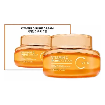 Crema facial con vitamina C y ácido tranexámico, 55 ml, Lebelage