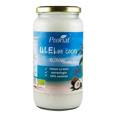 Aceite de coco virgen extra ecológico, 1000 ml, Pronat