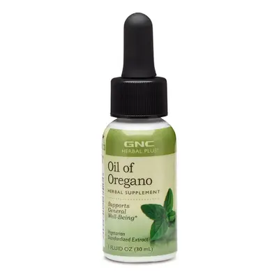 Aceite de orégano 60 mg Herbal Plus (991471), 30 ml, GNC
