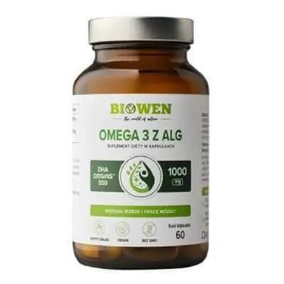Biowen Omega 3 de algas, 60 cápsulas