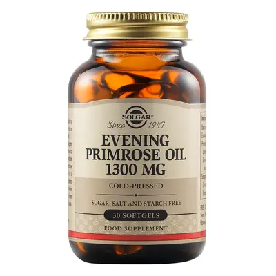 Aceite de onagra 1300 mg, 30 cápsulas, Solgar