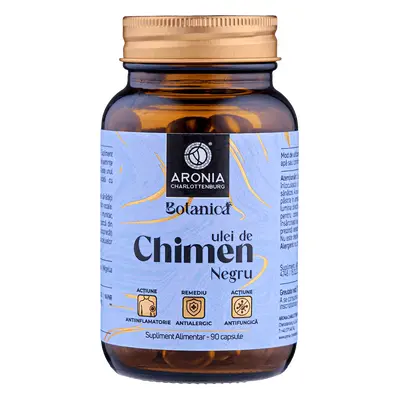 Aceite de comino negro (Nigella sativa), 90 cápsulas blandas, Aronia Charlottenburg