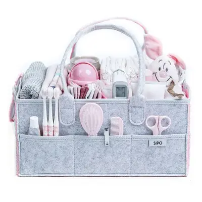 Organizador de pañales y accesorios, Rosa, Sipo