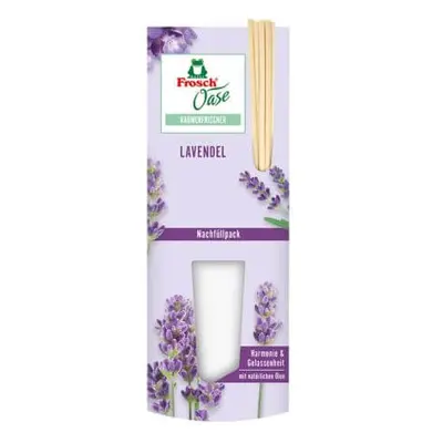 Ambientador con fragancia de lavanda Recambio, 90 ml, Frosch