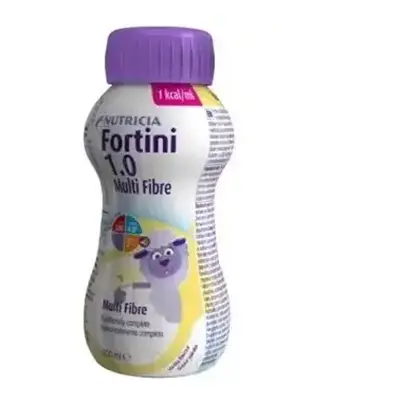 Fortini Multi Fibre sabor vainilla 1×200 ml, alimento líquido para bebés
