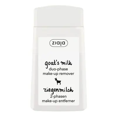 Limpiador bifásico con proteínas de leche de cabra y aceite de ricino, 120 ml, Ziaja
