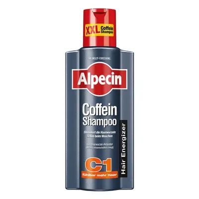 Alpecin C1 Cafeína, champú anticaída, 375 ml