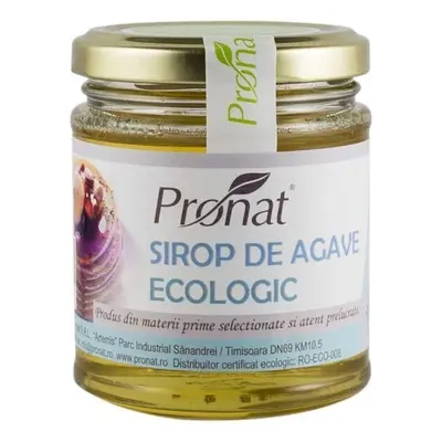 Sirope de agave ecológico, 220 g, Pronat