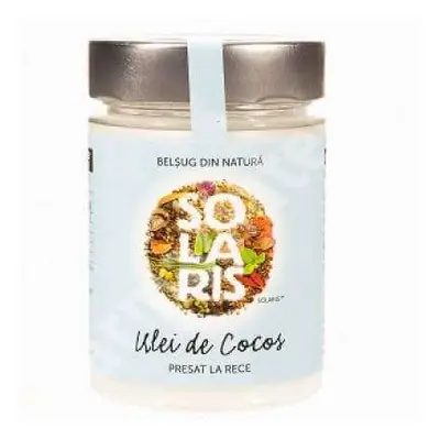 Aceite de coco prensado en frío, 500 ml, Solaris