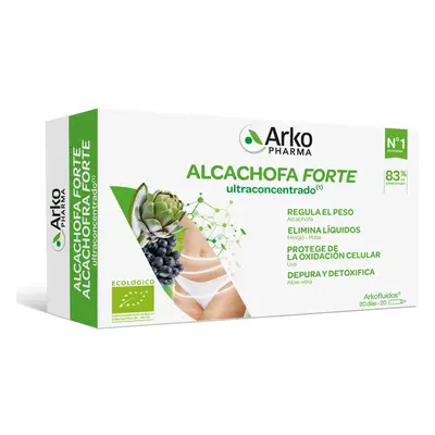 Arkofluido Alcachofa Forte 20 ampollas bebibles