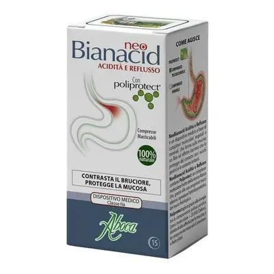 Aboca Neobianacid Acidez Y Reflujo 15 Comprimidos masticables