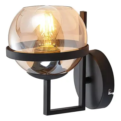 Lindby - Marinka Aplique de Pared Amber/Black