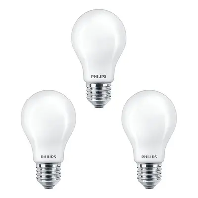 Philips - 3-pack Bombilla LED 7W vidrio (806lm) E27